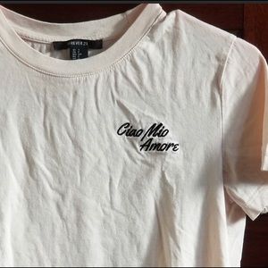 Ciao Mio Amore Tie Shirt